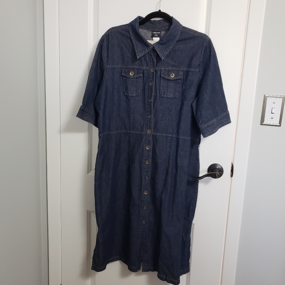 VINTAGE CHEROKEE Long Denim Dress